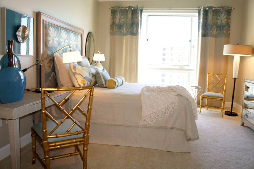 Guest Bedroom Romo Fabric