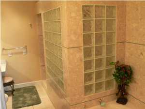 Master Shower Before