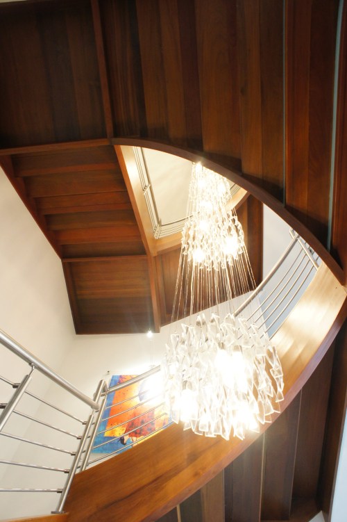 Custom 3-story Chandelier