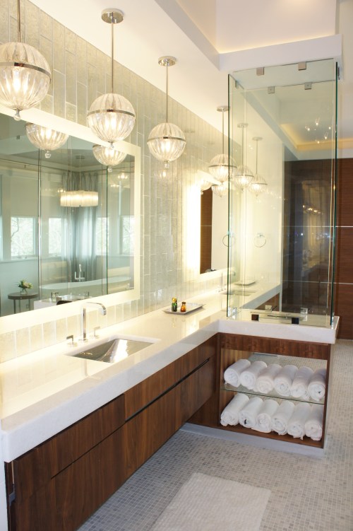 White Carrera Bathroom