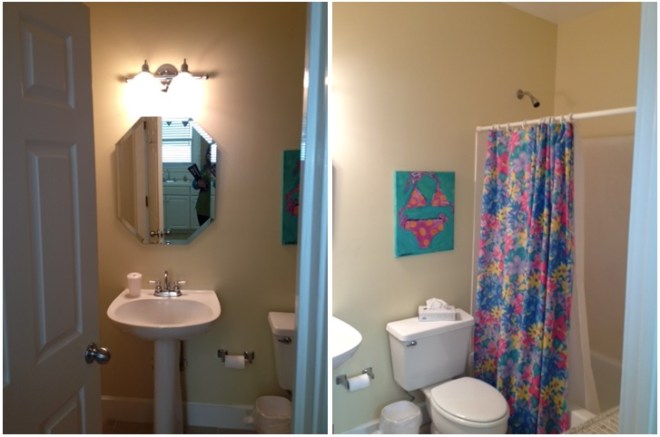 BEFORE:  A very generic bathroom.