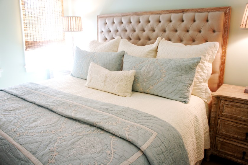 Just a simple, clean comfortable design for a guest room!