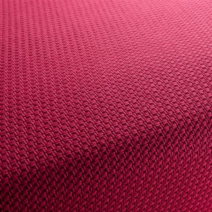 I love to mix textures, so when I found this thick, textured woven pink, I was excited.  I knew it would look great as Euro pillows, behind my linen and velvet pillows. 