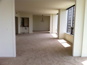 Living/Dining Before: